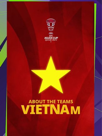 AFC giới thiệu đội tuyển Việt Nam theo phong cách đặc biệt, CĐV ào ào thả ‘like’