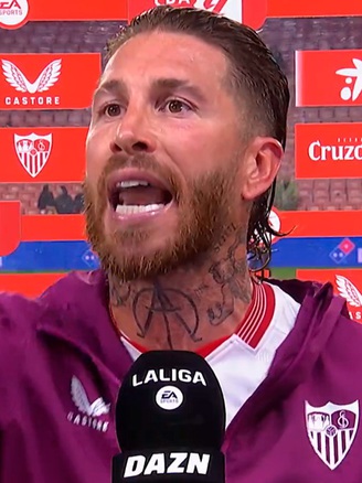 Sevilla thua trận, Sergio Ramos dừng phỏng vấn và mắng CĐV nhà