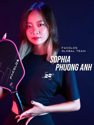 VĐV 16 tuổi Sophia Phương Anh lĩnh xướng ‘dream team’ pickleball chuyên nghiệp đầu tiên