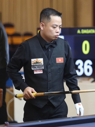 World Cup billiards: 3 cơ thủ Việt Nam xuất sắc đi tiếp với ngôi nhất bảng