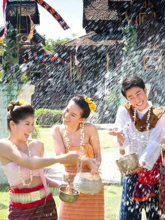 Những điều thú vị ở lễ hội té nước Songkran, Thái Lan