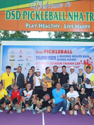 Giải pickleball Báo Thanh Niên và những người bạn đồng hành: Gây quỹ cho Cùng con đi tiếp cuộc đời