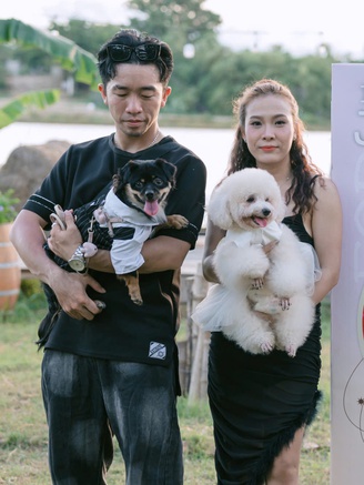 Độc lạ đám cưới cho… chó tên Cọp, Gấu: Lan tỏa tình yêu thương động vật