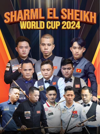 Lịch thi đấu World Cup billiards Ai Cập: 11 cơ thủ Việt Nam tranh tài, có Trần Quyết Chiến