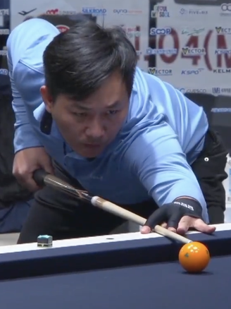 Billiards: Văn Ly thắng 2 'huyền thoại', nối gót Trần Quyết Chiến vào vòng 16