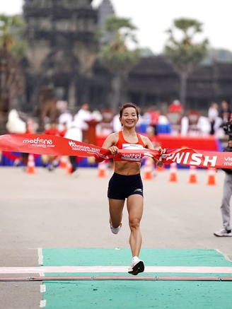 Điền kinh Việt Nam thắng lớn ở giải Viettel Marathon 2024 chặng Angkor Wat