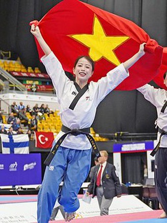 Võ sĩ Châu Tuyết Vân giành thêm HCV taekwondo thế giới