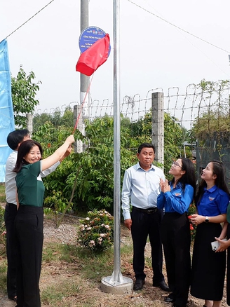 Công trình tuyến đường kiểu mẫu của thanh niên Long An