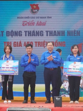 Đồng Tháp: Ra quân Tháng Thanh niên với các công trình hơn 5 tỉ đồng