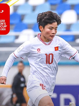 Tiền đạo U.20 nữ Việt Nam ‘xé lưới' đội Trung Quốc ở giải U.20 châu Á