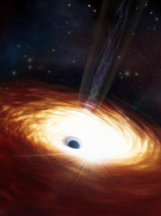 Phát hiện hai siêu hố đen nặng nhất vũ trụ, trói buộc nhau suốt 3 tỉ năm