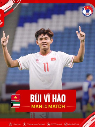 Cú đúp để đời của Bùi Vĩ Hào và phần thưởng quý từ AFC: ‘Tôi rất hạnh phúc’