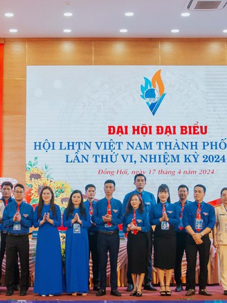 Chị Nguyễn Thị Kiều Trang giữ chức danh chủ tịch Hội Liên hiệp thanh niên TP.Đồng Hới