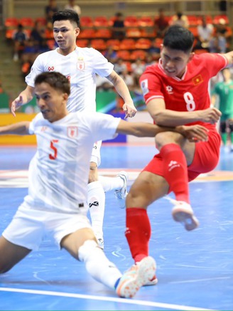 VCK futsal châu Á 2024, Việt Nam 1-1 Myanmar: Chia điểm tiếc nuối