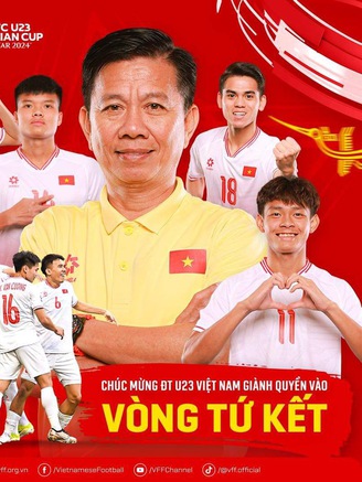 HLV Hoàng Anh Tuấn: 'Còn từ nào chính xác hơn từ hài lòng, U.23 Việt Nam quyết đấu Uzbekistan’