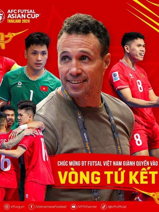 VCK futsal châu Á 2024, Việt Nam 1-2 Thái Lan: Vào tứ kết với vị trí nhì bảng