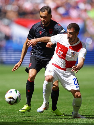 VCK EURO 2024, Croatia 2-2 Albania: Gjasula chuộc lỗi phút bù giờ