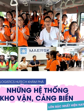 Cùng sinh viên Logistics HUTECH khám phá những hệ thống kho vận, cảng biển lớn bậc nhất hiện nay | VÒNG TRÒN HƯỚNG NGHIỆP mùa 2