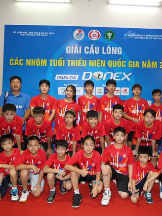 Giải cầu lông các nhóm tuổi thiếu niên 2024 thu hút gần 700 VĐV tham gia