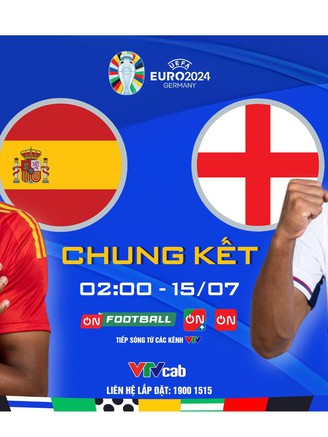 Chung kết EURO, Anh đấu Tây Ban Nha: ‘Tranh cãi’ thú vị BLV Anh Ngọc và Quang Huy
