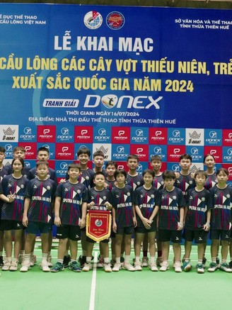 Hơn 400 tay vợt sẵn sàng cho giải các cây vợt thiếu niên, trẻ xuất sắc 2024
