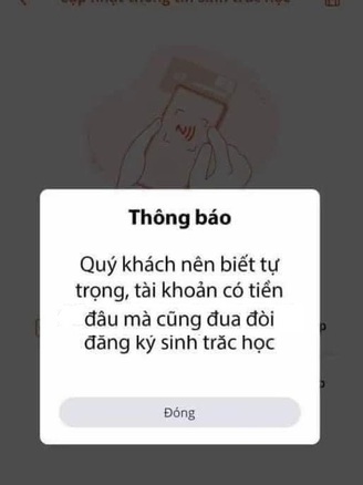 Xác thực sinh trắc học và những câu chuyện... cười ra nước mắt