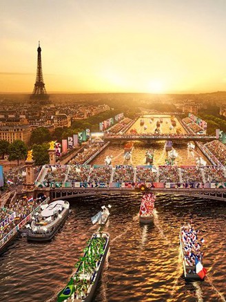 Lễ khai mạc Olympic Paris độc nhất vô nhị trong lịch sử, Tổng thống Pháp ‘dự khán’