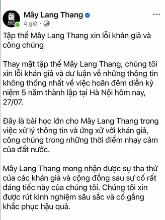 Mây Lang Thang khiến khán giả phẫn nộ