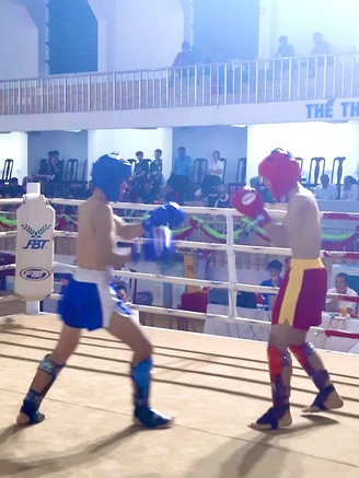 Hơn 500 VĐV tham gia giải vô địch kickboxing trẻ toàn quốc tại Bình Định