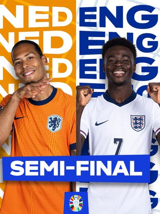 Lịch đấu bán kết EURO 2024: Đá chán như ‘cơm nguội’, Anh có thắng nổi Hà Lan?