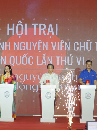 Khai mạc Hội trại thanh niên, tình nguyện viên Chữ thập đỏ toàn quốc