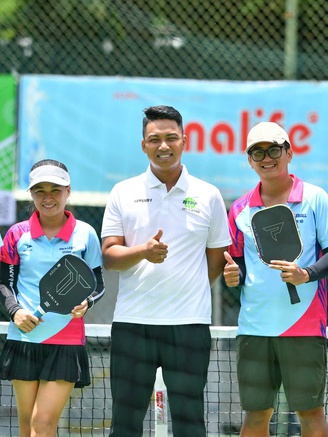 Nhà vô địch giải pickleball Thanh Niên thắng lớn ở giải pickleball TP.HCM 2024