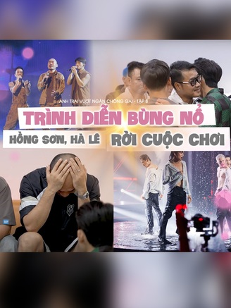 Anh trai vượt ngàn chông gai - Tập 8: Bùng nổ màn trình diễn của 4 nhà lớn, Hồng Sơn và Hà Lê rời cuộc chơi 