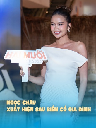 Hoa hậu Ngọc Châu xuất hiện sau biến cố gia đình