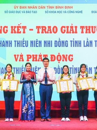 Đưa 9 giải pháp xuất sắc do học sinh Bình Định nghiên cứu dự thi toàn quốc