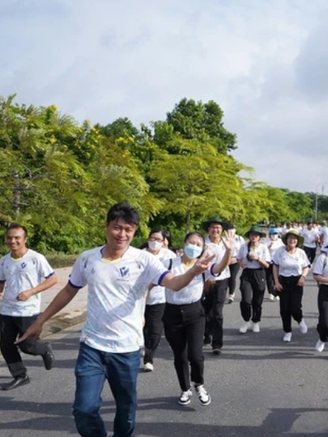 'Những bước chân vì cộng đồng’ chào mừng đại hội của thanh niên Đồng Nai