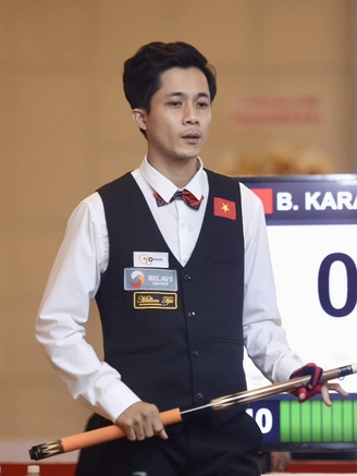 Billiards: Cơ thủ Việt Nam đánh bại đối thủ hơn 522 bậc, vào vòng 16 giải thế giới