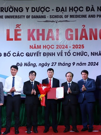 Trường Y dược - ĐH Đà Nẵng có tân phó hiệu trưởng