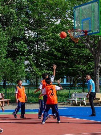 Bùng nổ hội thao TDTT Trường THPT chuyên Trần Đại Nghĩa