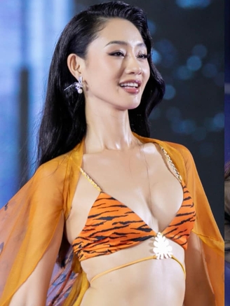 Nhan sắc 3 cô gái cao 1,8m ở Miss Universe Vietnam