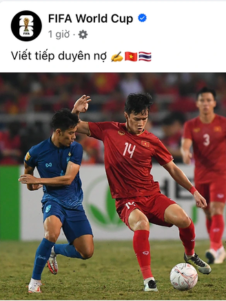 FIFA đăng thông điệp cực thú vị về 'đại chiến' đội tuyển Việt Nam và Thái Lan