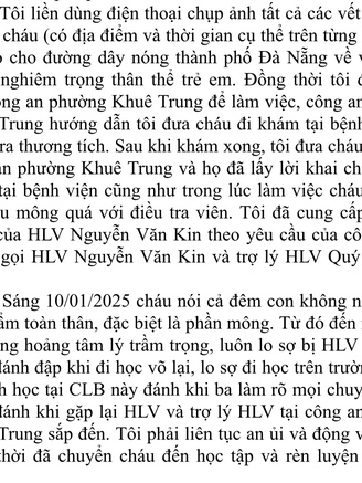 Vụ tố đánh VĐV taekwondo, động thái mới nhất của HLV: Muốn nói rõ sự việc và hướng xử lý…