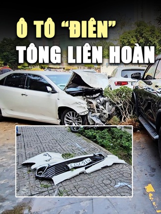 Ngổn ngang sau tai nạn 'xe điên' trên đường Hoàng Văn Thụ