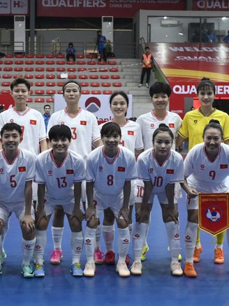 Lịch thi đấu đội futsal nữ Việt Nam - Đài Loan: Quyết giành ngôi đầu