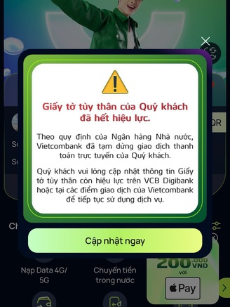 Bị khóa hết tài khoản ngân hàng, ví điện tử vì điều này?