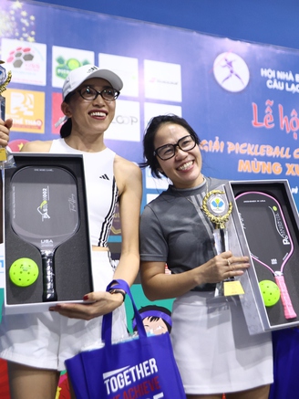 Vui hết cỡ với giải pickleball CLB phóng viên thể thao