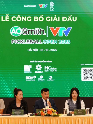 Giải VTV A.O.Smith Pickleball Open 2025: So tài đỉnh cao, kết nối cộng đồng