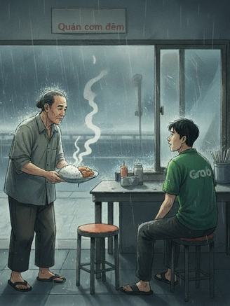 Cơm đêm - Truyện ngắn dự thi của Gia Hân