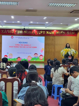 16 hiệu trưởng TP.HCM được phân công là cụm trưởng cụm chuyên môn mầm non