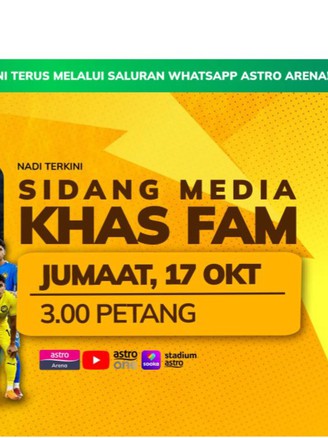 FAM bất ngờ họp báo phiên đặc biệt ngày 17.10, Chính phủ Malaysia hứa không rút tài trợ